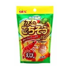 【新品・3営業日で発送】GEX(ジェックス) カメのごちそうパン えび味 31188 【爬虫類フード／爬虫類用／Reptile】のサムネイル