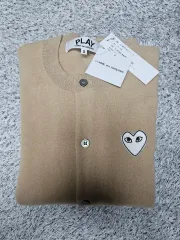 COMME des GARCONS(コム・デ・ギャルソン) カーディガン ベージュ S (小)