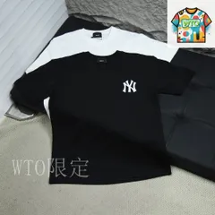 【今日WTO】MLB ニューヨークヤンキーズ クルーネック T シャツ（MLB037）-MS52