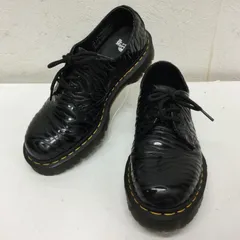 Dr.Martens 1461 BEX 3ホール ゼブラ柄 エンボス シューズ
