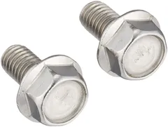 【在庫セール】フランジ6角ボルト ステンレス バイク用品 2個入 M6X12 ポッシュPOSH 920612-S2