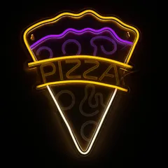LED neon art collection LEDネオンアートコレクション LEDライト ネオンライト ピザ  Pizza LEDネオンライト