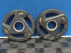 【中古】［FIT ELITE］50mmラバープレート2.5kg（ペア）