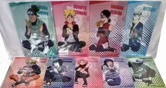 未開封　NARUTO ナルト 疾風伝　BORUTO ボルト NARUTO NEXT GENERATIONS　A4クリアファイル　9種セット　まとめ売りのサムネイル