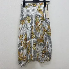 AP4 GRACE CONTINENTAL バンダナフラワープリントスカート