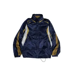 asics(アシックス) オールドスクール ウインドブレーカー ジャケット ネイビー ゴールド