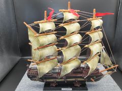 本鼈甲細工の帆船模型 - メルカリ