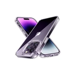 NIMASO クリアケース iPhone 14 Pro 用 米軍MIL規格 PC背面 SGS認証 衝撃吸収 保護ケース バンパー 傷つけ防止 アイフォン14 プロ対応 クリア タイプ NSC22G489 0