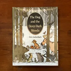The Dog and the Deep Dark Woods Dick Gackenbach 198年 Harpercollins Childrens Books 32 24×18cm 洋書 絵本 英語 児童書 aa16いynm14