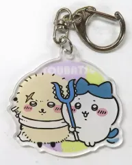 【中古】キーホルダー ハチワレ＆ラッコ アクリルキーホルダー 「ちいかわ なんか小さくてかわいいやつ」