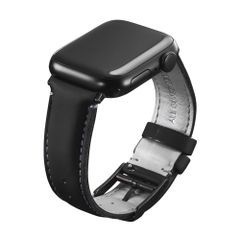STRAP] オールガードレザー アップルウォッチ用 バンド 38mm/40mm/41mm/42mm/44mm/45mm/46mm/49mm THE Series 1~10/SE/SE2/Ultra/Ultla 2 日本製 メンズ レディース [Knot レザ
