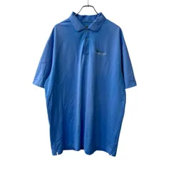 NIKE GOLF 半袖 ポロシャツ 2XL ライトブルー ナイキゴルフ ビッグサイズ スポーツ ゴルフ 古着卸 アメリカ仕入 a708-5384