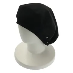 【美品】  TAKAHIROMIYASHITA The Soloist / タカヒロミヤシタザソロイスト | 2025SS | × KIJIMA TAKAYUKI キジマタカユキコラボ beret.type02 ウールベレー | L | ブラック | メンズ