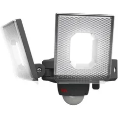 ムサシ(MUSASHI) 7.5W×2灯スライド型センサーライト コンセント式 屋外 防水 人感センサー 高輝度1600ルーメン LED-AC2014