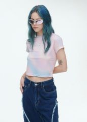 【SSERPE】OVER THE RAINBOW SHERBET CROP T NO.6