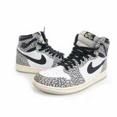ナイキ NIKE Air Jordan 1 High OG White Cement Safari エアジョーダン1 ハイ OG スニーカー US9 27㎝ ホワイトセメント サファリ DZ5485 052