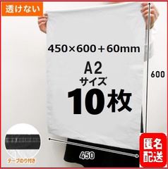 Amazon.co.jp: 【A2-25枚】郵便袋 宅配ビニール袋 特大 宅配袋