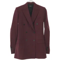 theory セオリー Double-Breasted Blazer&Pants セットアップ J0101116  I0001201 mulberry 0