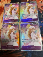 EB02-035 サンジ＆プリン SRパラレル4枚セット サンジ&プリン(パラレル/illust:Masaya Hasegawa)【SR/P】{EB02