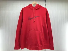 NIKE ナイキ THERMA-FIT パーカー 裏起毛 XL レッド