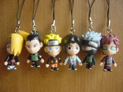 ♯Eey27AZナルトNARUTO疾風伝ブラブラスイング全6種 ガチャポン