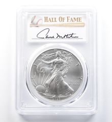 2020年 アメリカン シルバー イーグル ポール・モリター FDOI MS70 PCGS 