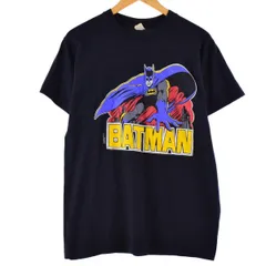 90年代 DC BATMAN バットマン キャラクタープリントTシャツ USA製 メンズM ヴィンテージ /eaa354497