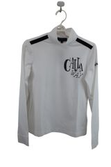 【未使用品】Callaway(キャロウェイ) 長袖モックネックシャツ 白 レディース S 241-1133802 ゴルフ用品 2504-0250 新品