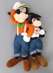 【中古】ぬいぐるみ グーフィー＆マックス(Goofy Style) ぬいぐるみ 「ディズニー」 ディズニーストア限定