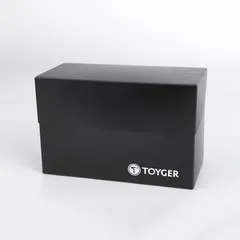 TOYGER デュアルデッキケース [入れ子式の超万能大容量デッキケース] セパレーター2枚つき (ブラック) 1