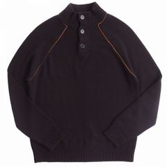 美品△正規品 Paul Smith ポールスミス ニット切替 ショールカラー