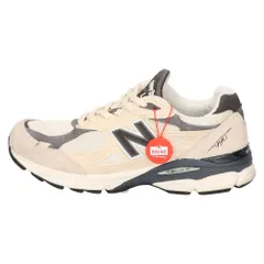 New Balance (ニューバランス) 990V3 Moonbeam ムーンビーム スエード ローカットスニーカー アイボリー US8/26.0cm M990AD3のサムネイル