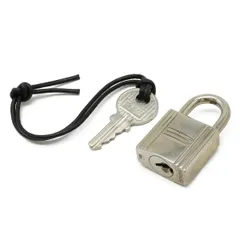 HERMES エルメス カデナ　24Kメッキ　No.67　67番　鍵付き HERMES エルメス カデナ24KメッキNo.6767番鍵付き