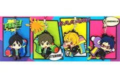 【中古】ストラップ(キャラクター) IWATOBI Ver. コミックマーケット特装版ラバーストラップコレクション ExFrVer.(4個セット) 「Free!-Eternal Summer-」 C89グッズ