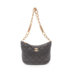 シャネル CHANEL ショルダーバッグ マトラッセ AS4220 ブラック ラムスキン（羊革） マトラッセ チェーンショルダー レディース Used A