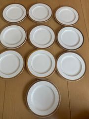新品 美濃焼 京かすみ 10枚 強化磁器 七寸 小判皿 楕円皿 飲食店 業務