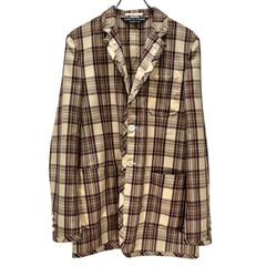 試着のみ Ex 乱れGingham“Otte Otte”Shirt Jacket - メルカリ