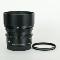 [美品｜フィルター付] SIGMA 45mm F2.8 DG DN｜Contemporary [ソニーE用] / ソニーEマウント