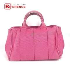 PRADA プラダ ハンドバッグ カナパ ロゴ M キャンバス