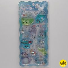 ウォーターインシール ウォーターinシール キラリン ウォーターインステッカー water in seal sticker  デコシール  【ソラウミデザート】 91276