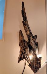 No.813 流木の間接照明付きアートパネル 流木インテリア No.813 流木の間接照明付きアートパネル 流木インテリア No.1262