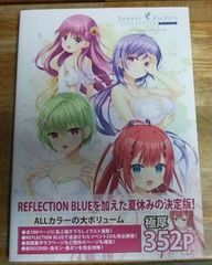 m2462☆Summer Pockets REFLECION BLUE VISUAL FANBOOK☆T