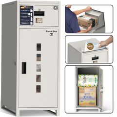 宅配ボックス 屋外 防水 組立不要 郵便受け 配達ボックス 両開扉 盗難防止