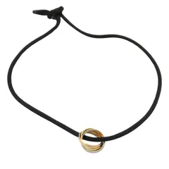 カルティエ CARTIER ブレスレット トリニティ  コードブレスレット フリーサイズ K18（イエローゴールド） K18WG（ホワイトゴールド） トリニティ  コードブレスレット ユニセックス Used Aのサムネイル