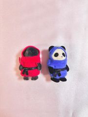 シルバニアファミリー　赤ちゃん　忍者　セット　パンダ　モグラ