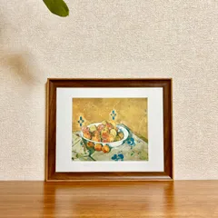 新品☆額縁付アートポスター☆ポール・セザンヌ（Paul Cézanne）☆静物画☆Still Life☆風景画☆The Plate of Apples, c. 1897☆465
