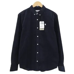 カーハート Carhartt WIP ロングスリーブ マディソン ファインコード シャツ L【BR13617】