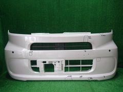 ホンダバモスホビオ純正フロントバンパー プレミアパールホワイト