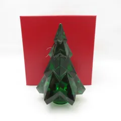 Baccarat バカラ フォレストクリスマスツリー 高さ13cm 専用箱入り Baccarat - Baccarat バカラ クリスマスツリー 1点 ノエル