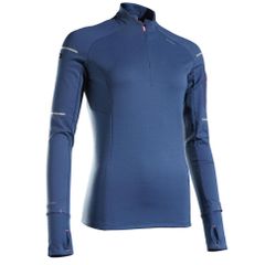 新品　廃盤商品　デカトロン　KIPRUN(キプラン) ランニング 長袖Tシャツ 保温 軽量 レディース　ホエールグレー　Sサイズ　タグなし
